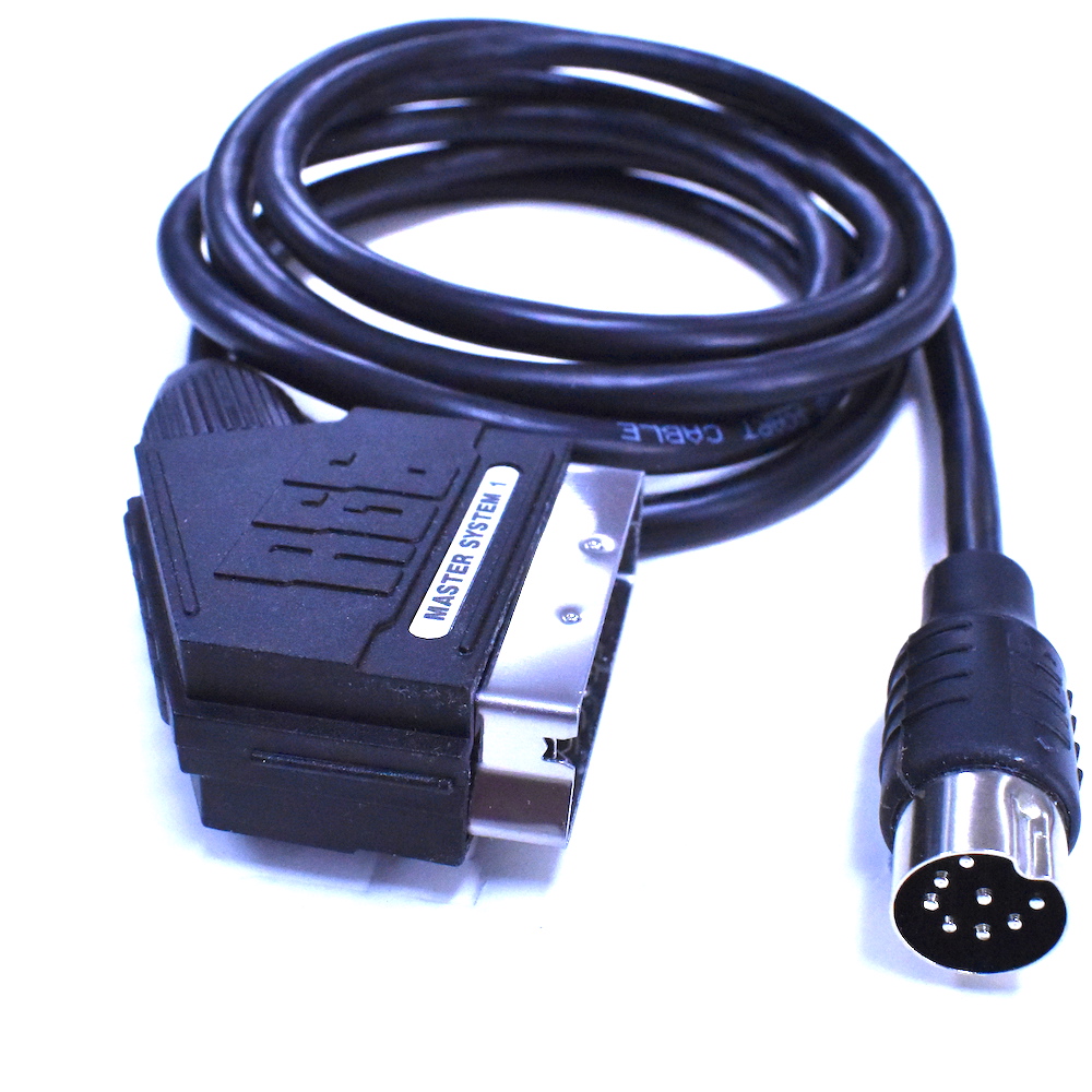 Link-e : Cable RGB Peritel Compatible avec la Console SEGA Megadrive 2 (NON Compatible SEGA Megadrive 1